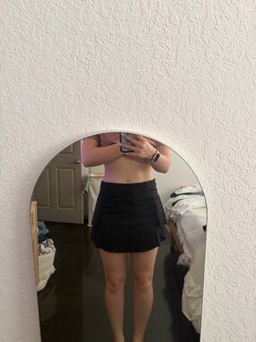 Athleta Black Athletic Skirt